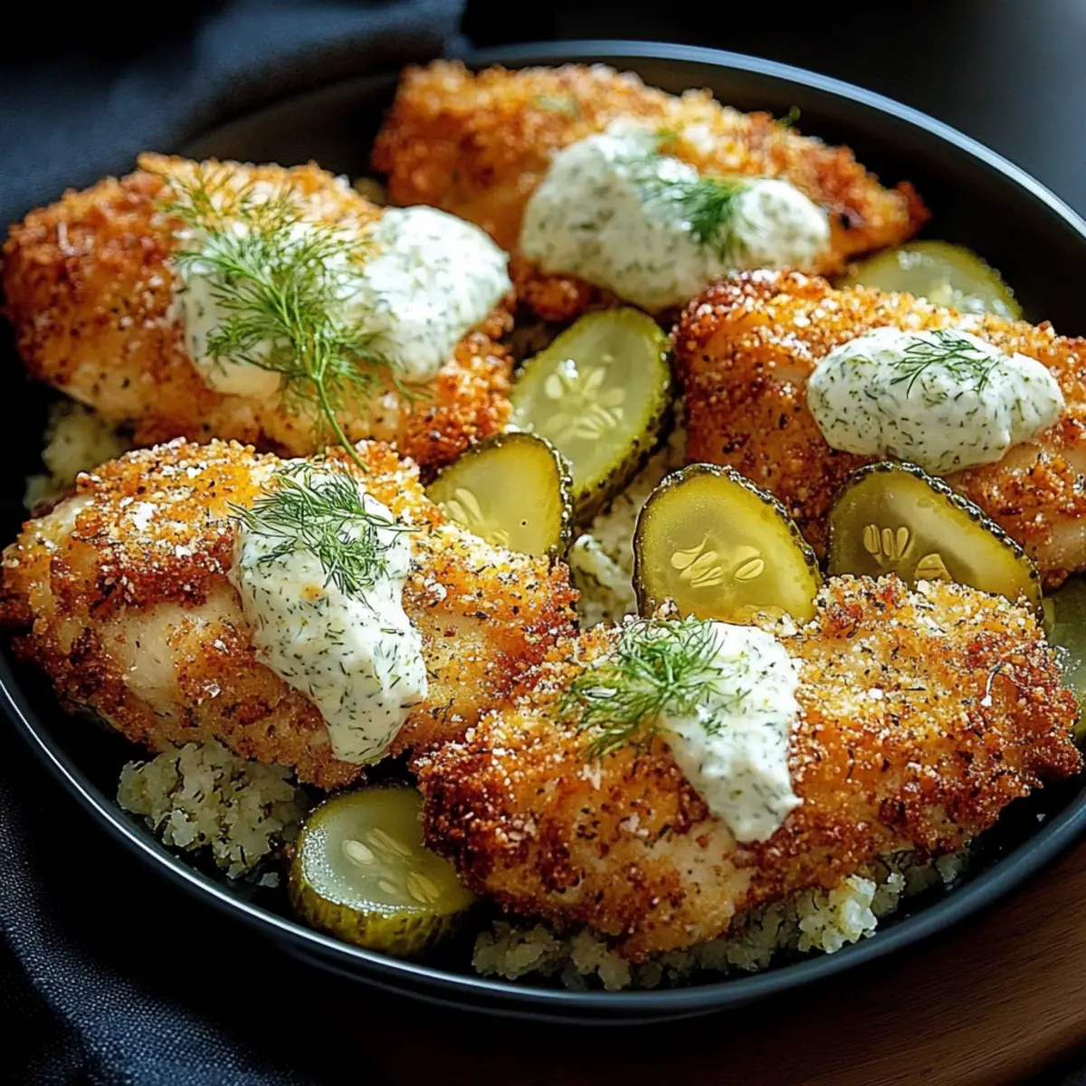 Dill Pickle Parmesan Chicken