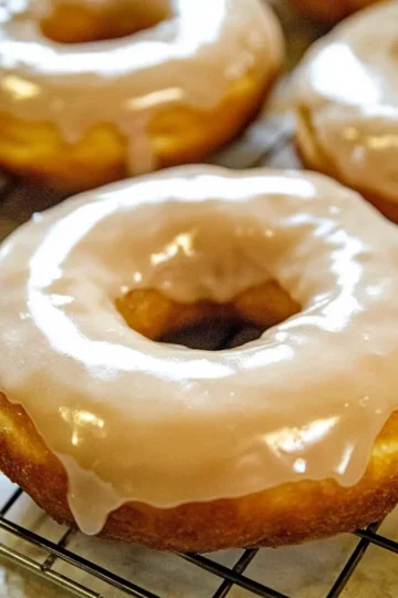 Maple Glazed Donuts