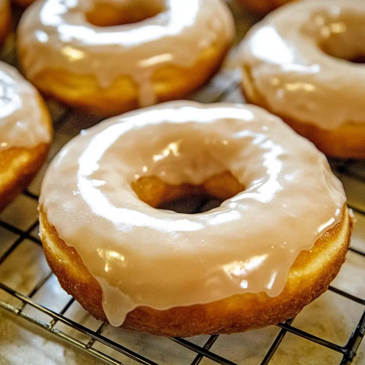 Maple Glazed Donuts