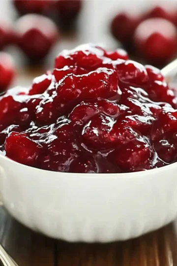Classic Cranberry Sauce