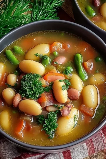 Homemade German Bean Soup