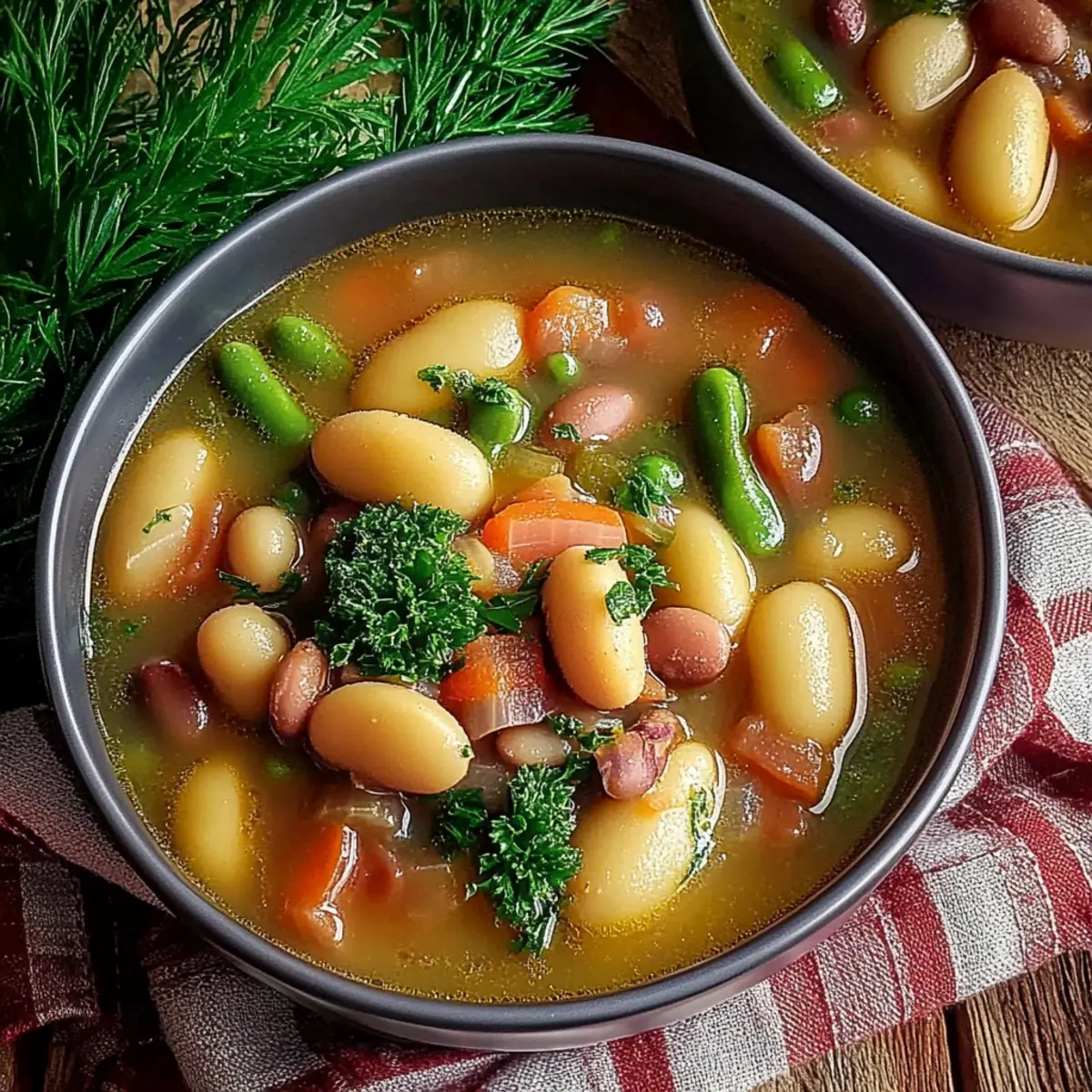 Homemade German Bean Soup
