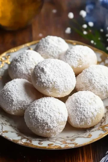 Vegan Russian Tea Cakes