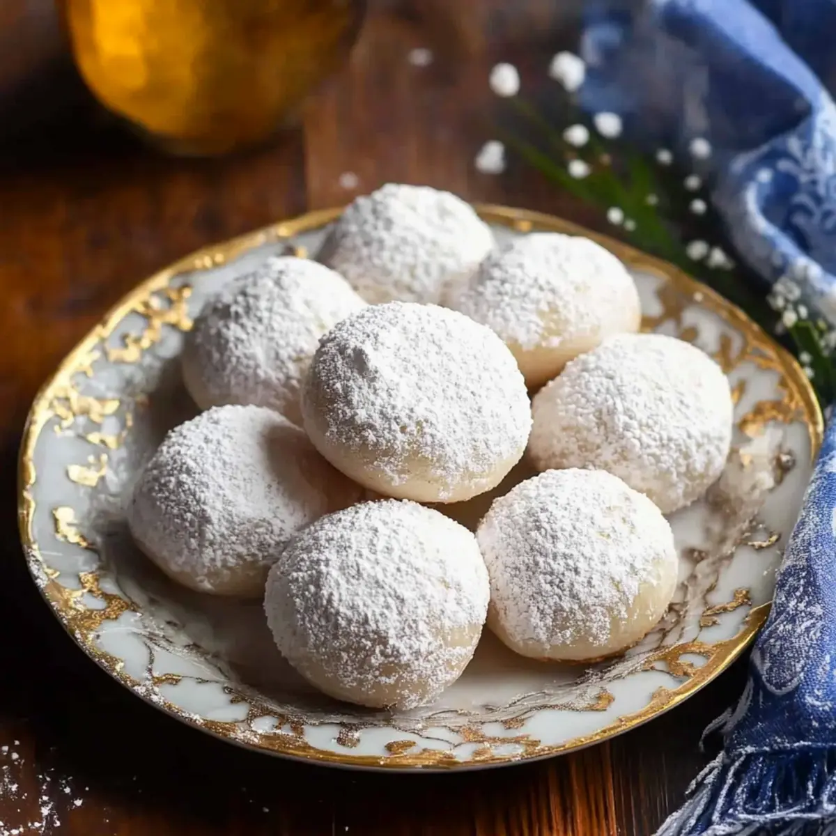 Vegan Russian Tea Cakes