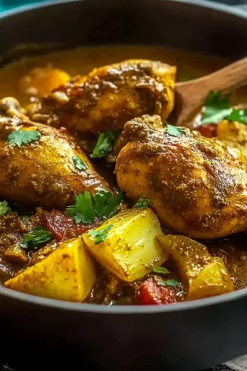 Authentic Jamaican Curry Chicken